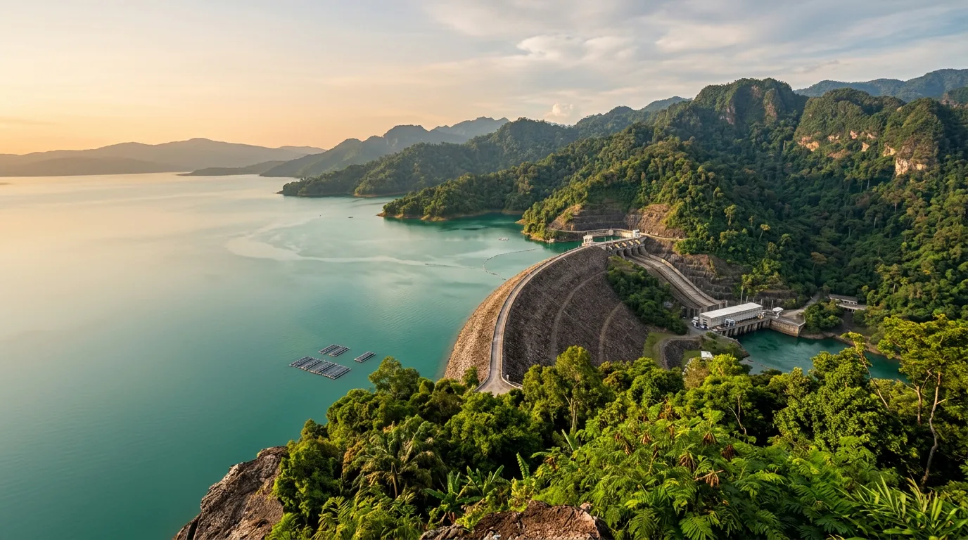 เขื่อนวชิราลงกรณ สายน้ำแห่งพระราชปณิธานและความมั่นคงด้านพลังงานของไทย